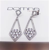 Orecchini Venerio Donna in Argento Zirconia OR-VEN-R - OR-VEN-R